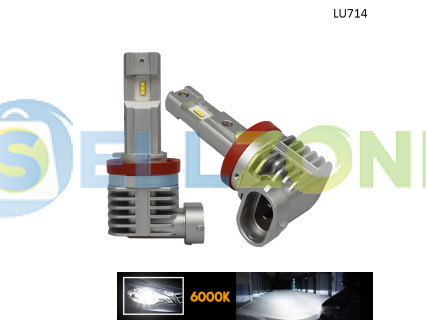 Συμπαγείς λαμπτήρες LED 9006 / HB4 – 6000K, χωρίς ανεμιστήρα, 35W – LU714